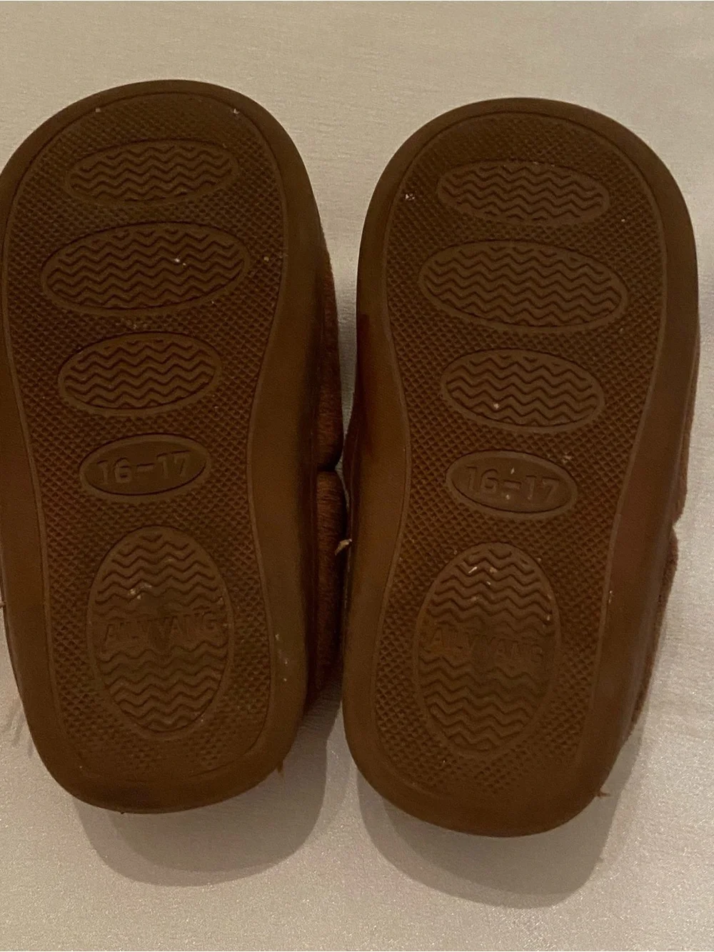 Kids Brown Construction Truck Slippers - Cozy Indoor Slip-Ons